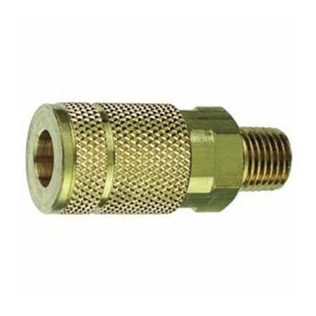 Milton 1/2 in. X 1/2 in. Male Coupler PE13-705